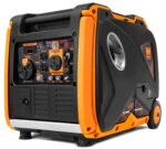 Generador Inversor WEN 56400iX 4000 Vatios Arranque Eléctrico Sensor de CO Negro