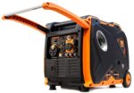 Generador Inversor WEN 56400iX 4000 Vatios Arranque Eléctrico Sensor de CO Negro