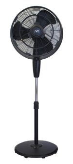 Ventilador de Nebulización Oscilante SPT SF-18M45B 18 Pulgadas Negro