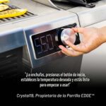 Parrilla Eléctrica Charbroil Edge 22652143 Acero Inoxidable 1750 Vatios