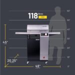 Parrilla Eléctrica Charbroil Edge 22652143 Acero Inoxidable 1750 Vatios