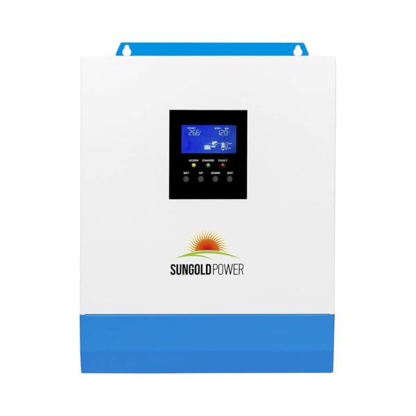 Inversor de Onda Sinusoidal Pura SGPWOSAY SPH302480A 3000W 24V con Cargador Solar MPPT 80A y Cargador de Batería CA 40A