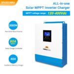 Inversor de Onda Sinusoidal Pura SGPWOSAY SPH302480A 3000W 24V con Cargador Solar MPPT 80A y Cargador de Batería CA 40A