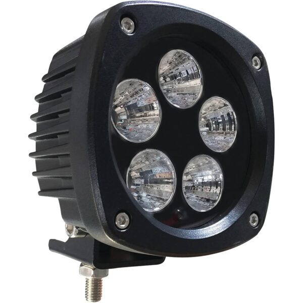 Luz de inundación LED Tiger Lights TL500F compacta 50 W generación 2 9 voltios ámbar 6900 lúmenes ángulo de haz 60 grado