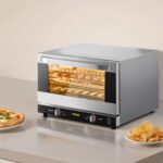 VEVOR Horno de Convección Comercial, 47L/43Qt, Horno Convencional de Media Medida para Encimera, Tostador de 4 Niveles 1