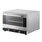 VEVOR Horno de Convección Comercial, 47L/43Qt, Horno Convencional de Media Medida para Encimera, Tostador de 4 Niveles 1