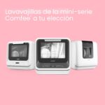 COMFEE' Mini Lavavajillas Portátil de Encimera con Tanque de Agua Integrado de 5L para Apartamentos y Casas Rodantes, No