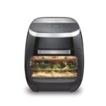 Hamilton Beach Horno freidora de aire digital de 11.6 cuartos de galón con asador, 8 funciones preestablecidas, incluyen