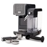 Mr. Coffee One-Touch CoffeeHouse+ Espresso, capuchino y máquina de café con leche para el hogar con bomba italiana de 19