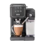 Mr. Coffee One-Touch CoffeeHouse+ Espresso, capuchino y máquina de café con leche para el hogar con bomba italiana de 19