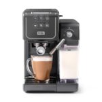 Mr. Coffee One-Touch CoffeeHouse+ Espresso, capuchino y máquina de café con leche para el hogar con bomba italiana de 19