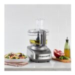 Cuisinart FP-110AG Core Custom Procesador de alimentos multifuncional de 10 tazas, gris ancla