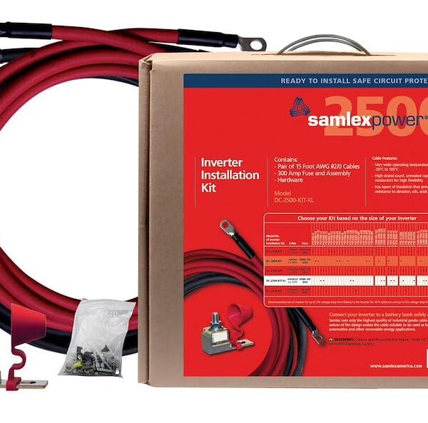 Kit de Instalación de Inversor Samlex DC-2500-KIT-XL 300A