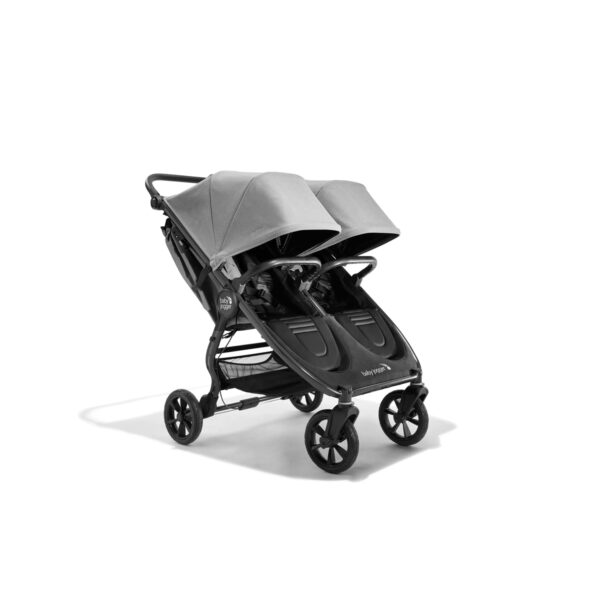 Carriola Doble Baby Jogger City Mini GT2 2173042 Todo Terreno Edición Pike con Barra para el Vientre Manillar de Cuero S