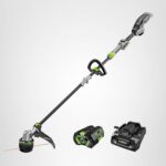 Recortadora de Hilo EGO Power+ ST1623T 16 pulgadas con POWERLOAD LINE IQ Eje Telescópico de Fibra de Carbono Batería 56V