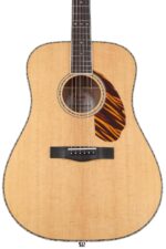 Fender Paramount PD-220E Dreadnought - Guitarra acústica (2 años de garantía, natural, con estuche)