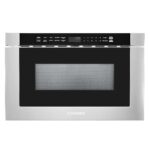 COSMO COS-12MWDSS-NH 24 pulg. Colección Haven 1.2 pies cúbicos Microondas Integrado con Cajón, Controles Táctiles, Rejil