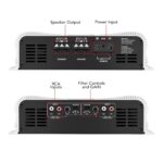 Amplificador Taramp's DS 2000x4 901644 4 Canales 2000 Vatios RMS 2 Ohmios Clase D