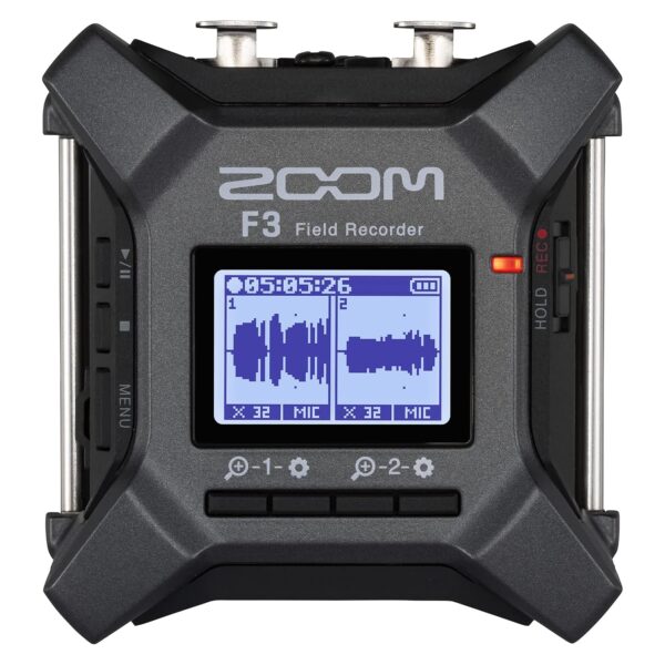 Zoom F3 Grabadora de campo de 2 entradas (F3Zoomd1)