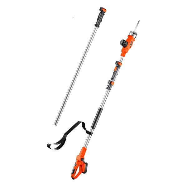 Sierra de Poda Inalámbrica Ukoke UPS-01 Hoja de 8.3 Pulgadas Cuchilla SK-5 Batería 20V 2.0A con Cargador Incluido