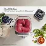 KitchenAid Batidora de velocidad variable K400 con Tamper - KSB4028 - Rosa seca