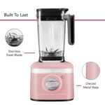 KitchenAid Batidora de velocidad variable K400 con Tamper - KSB4028 - Rosa seca