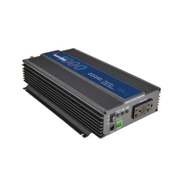Inversor de Corriente Samlex America PST-1000F-12 1000 Vatios 12V a 120V Onda Sinusoidal Pura