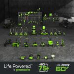 Batería Greenworks 60V 4.0AH LB604 Alta Corriente Ion de Litio