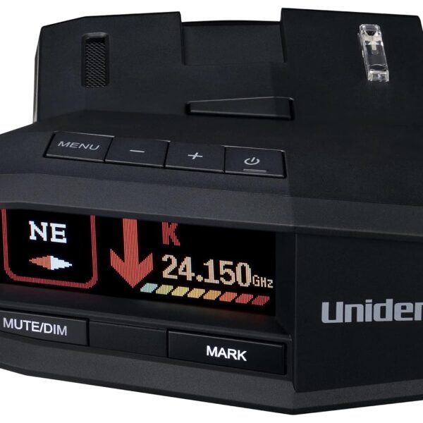 Detector de Radar Uniden R8 Extreme Antena Dual GPS Pantalla OLED Negro