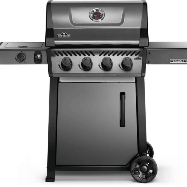 Parrilla de Gas Propano Napoleon Freestyle 425 F425DSBPGT-ECP Gris Grafito 4 Quemadores Principales más Quemador Lateral