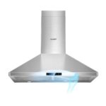 COMFEE' CVP30W7AST Campana Extractora de 30 Pulgadas 450 CFM 3 Velocidades Detección de Gestos y Panel de Control Táctil