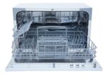 SPT SD-2224DSB: Lavavajillas de encimera ENERGY STAR con arranque retardado y LED, color plateado