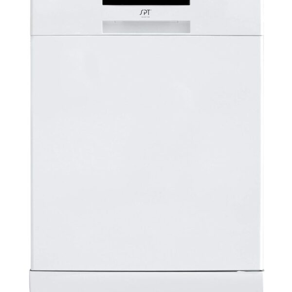 SPT SD-6513WB Lavavajillas portátil de 24 ″ de ancho con ENERGY STAR, 6 programas de lavado, 10 ajustes de lugar y bañer