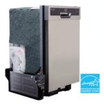 SPT SD-9254SSB Lavavajillas de acero inoxidable integrado de 18 ″ de ancho con secado con calefacción, ENERGY STAR, 6 pr