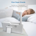 Monitor para Bebé VTech RM7764-2HD WiFi 2 Cámaras Panorámica 360 Grados Zoom 10X Pantalla HD 7 Pulgadas
