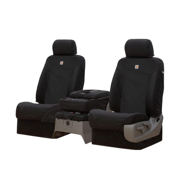 Funda de Asiento Covercraft Carhartt Super Dux SeatSaver SSC3438COBK para Ram 1500 2500 3500 2013-2016 Asiento de Banco