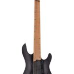 Cort KX307MSOPBK Serie KX Multi Scale 7 String Guitarra Eléctrica, Poro Abierto Negro