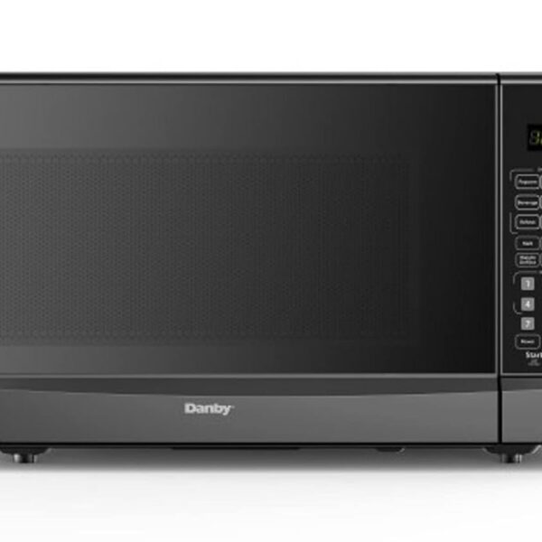 Danby Designer DDMW01440WG1 - Microondas para encimera de 1.4 pies cúbicos con sensor de cocción, 1000 vatios, descongel