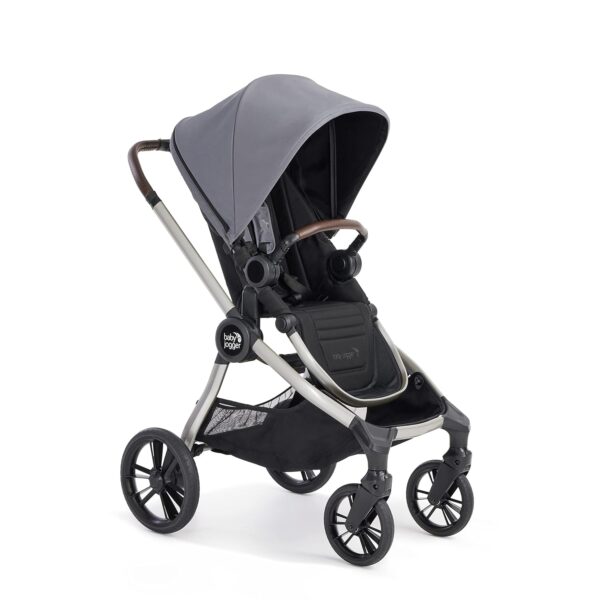 Baby Jogger® City Sights® - Cochecito convertible con plegable compacto pizarra oscura