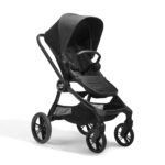 Baby Jogger City Sights - Cochecito convertible con plegado compacto, color negro