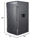 Powerwerks Altavoz activo de alta potencia de 600 vatios y 10" (PWR10)