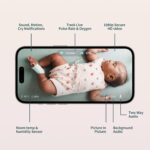 Monitor de Bebé Owlet Dream Duo Gen 1 PS0DN67SBK Azul Talla Small con Owlet Cam