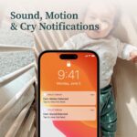 Monitor de Bebé Owlet Dream Duo Gen 1 PS0DN67SBK Azul Talla Small con Owlet Cam