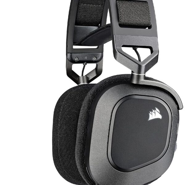 Auriculares Corsair HS80 RGB USB Con Cable Negro Dolby Audio 7.1 Micrófono Omnidireccional