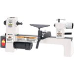 Torno de Sobremesa Shop Fox W1704 1/3 HP con Juego de Pinzas de Resorte Big Horn 19053C de 3 Piezas 8 Pulgadas