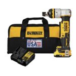DEWALT Kit de cortador de alambre MAX XR de 20 V, corta acero al carbono y alambre de acero inoxidable, inalámbrico, bat