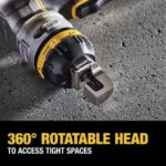 DEWALT Kit de cortador de alambre MAX XR de 20 V, corta acero al carbono y alambre de acero inoxidable, inalámbrico, bat