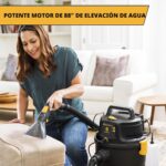 Vacmaster VK609PFR 0201 6 galones 5.5 pico HP 3 en 1 húmedo/seco/tapicería champú aspirador