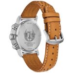 Reloj Citizen Eco-Drive Star Wars Piloto Rebelde CA0761-06W Acero Inoxidable Correa de Cuero Naranja 44mm Resistente al