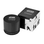 Reloj Citizen Eco-Drive Star Wars Piloto Rebelde CA0761-06W Acero Inoxidable Correa de Cuero Naranja 44mm Resistente al